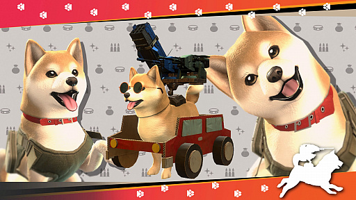 画像集#012のサムネイル/「METAL DOGS」のPS4/Switch版が4月8日（柴犬の日）に登場。Steamアーリーアクセス版の当初から追加された要素をまとめて紹介