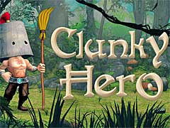 「クランキー・ヒーロー」のダウンロード販売を本日開始。ファンタジー世界を舞台にした,コミカルな横スクロール型アクションRPG