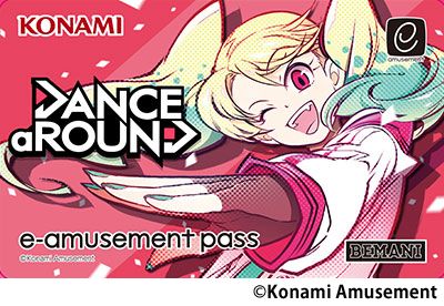 画像集#007のサムネイル/誰でも踊れるダンスゲーム「DANCE aROUND」本日稼働スタート。限定e-amusement passカードが当たるキャンペーンも開催