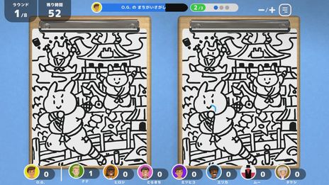 画像集 No.003のサムネイル画像 / 「レッツプレイ！オインクゲームズ」の有料追加コンテンツ「まちがいさがし開発課」が7月6日に配信決定。サマーセールは6月30日から開催
