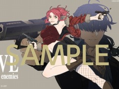 「EVE ghost enemies」コースケ氏によるマスターアップ記念壁紙を配信開始。キャスト陣の直筆サイン色紙プレゼントキャンペーン実施