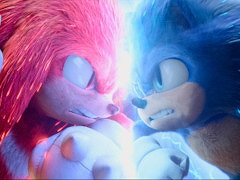 映画「ソニック・ザ・ムービー/ソニック VS ナックルズ」の最新予告映像が公開に。史上最大のライバル“ナックルズ”とのバトルが描かれる