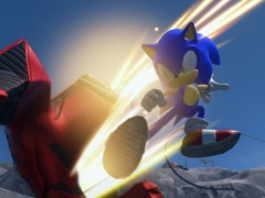 「ソニックフロンティア」の序盤部分を楽しめるSwitch向け体験版が配信開始。戌神ころねさんとのコラボLINEスタンプも本日より配信