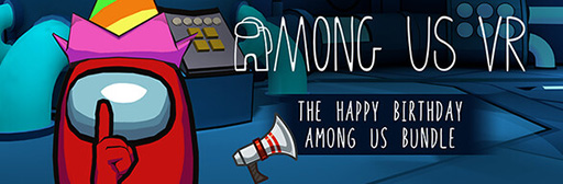 画像集 No.001のサムネイル画像 / 疑い合って5周年。「Among Us VR: Among US誕生日バンドル」をSteamにて販売開始