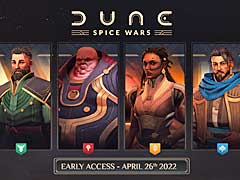 Funcom,「Dune: Spice Wars」のアーリーアクセス版を4月26日にSteamでリリース
