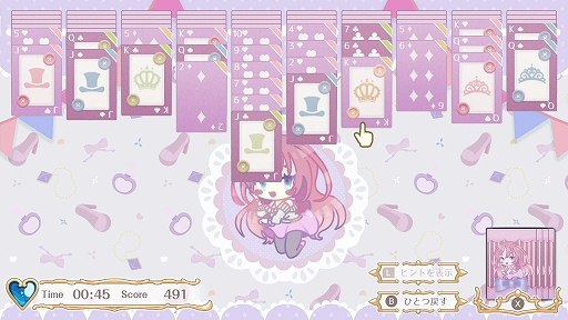 画像集#004のサムネイル/「ビータスクリエイションソリティア」のSteamストアページが公開に。VTuberグループがソリティアになって登場