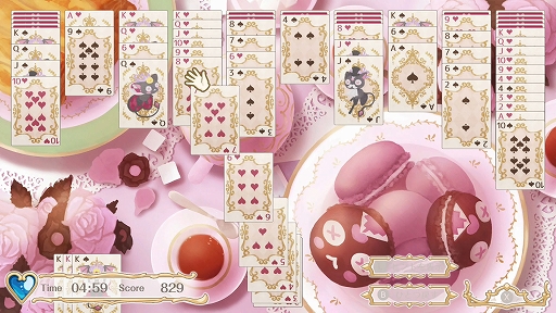 画像集#005のサムネイル/「ビータスクリエイションソリティア」のSteamストアページが公開に。VTuberグループがソリティアになって登場
