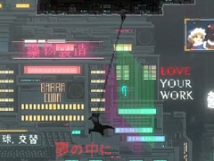 サイバーパンクアクション「SANABI」,β版を配信開始。4つのステージと2種類のボス,マルチエンディングのうち1つのストーリーを実装