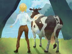 「少女と宇宙の物語 Milkmaid of the Milkyway」,日本語版の配信がスタート。海外で多数の賞にノミネートされたアドベンチャーゲーム