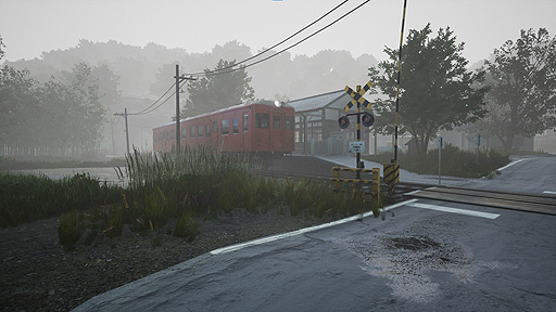 画像集#005のサムネイル/「NOSTALGIC TRAIN」のXbox Series X版，Xbox One版の配信が本日スタート。日本の田園風景を楽しめるウォーキングシミュレータ