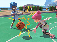 「Nintendo Switch Sports」に「バスケットボール」を追加する無料アップデートを7月10日実施。2on2や3ポイントシュートで競う遊びを楽しめる