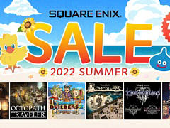 「OCTOPATH TRAVELER」「ドラゴンクエストビルダーズ2」などPS5/PS4/Switch用DL版が対象に。スクエニがサマーセール第1弾を開始