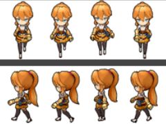 「RPG Maker Unite」,強化されたキャラクターアニメーションと素材の仕様を公開。外部ツール“ぴくせるすけゐらぁ”は公式ツールに