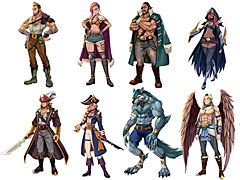 「RPG Maker Unite」の最新情報。ソフトに用意されたデフォルトキャラクターをすべて公開