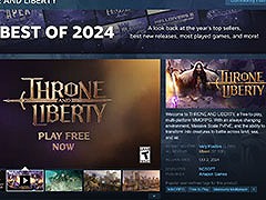 「スローン・アンド・リバティ」,2024年 Steam年間ベストで売上上位,新作,最もプレイされたゲームの3部門でゴールド認定