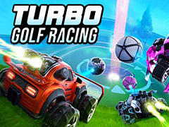 「Turbo Golf Racing」がPC/Xbox向けに2022年後半にリリースへ。特大のボールに車をぶつけて運ぶ“対戦アクションゴルフゲーム”
