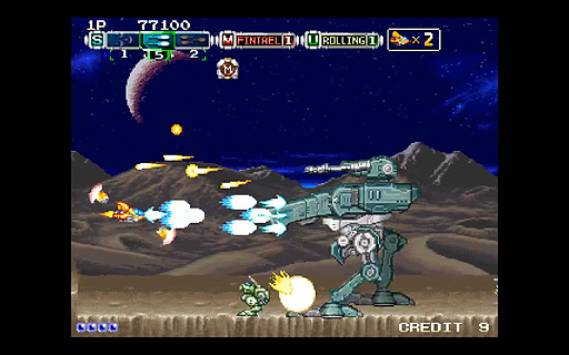 画像集#004のサムネイル/PC（Steam）「Andro Dunos II」3月26日リリース。ビスコ製シューティング“アンドロデュノス”の続編