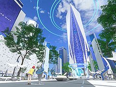 「ホロアース」,5月16日に新エリア「オルタナティブ・シティ v1」がオープン。アバターの衣装を扱う店や見た目をカスタマイズできる施設も登場