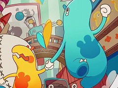 「Goonect」の無料配信がSteamでスタート。手をつないだキャラクターを協力して操作する、オンライン専用の協力型3Dアクション