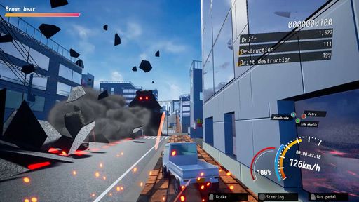 画像ギャラリー No.001のサムネイル画像 / 軽トラで宇宙人から逃げる「ドライブクレイジー」,Steamで早期アクセスを開始。8月8日まで15%オフで購入できる