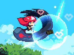 探索型2Dアクション「Piko Piko」正式版の配信がSteamでスタート。おもちゃのハンマーを振り回す女の子が最高の鍛冶屋を目指して冒険する
