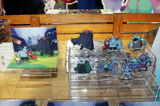 画像集 No.006のサムネイル画像 / 「メグとばけもの」POP UP SHOP内覧会レポート。池袋PARCO本館に“魔界のお祭り会場”が! イベント用の描き下ろしイラストのグッズも多数