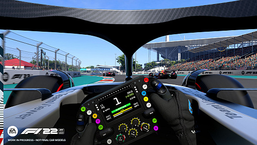 画像集#002のサムネイル/F1シリーズ最新作「F1 22」，7月2日に世界同時発売決定。初開催となったマイアミグランプリも収録