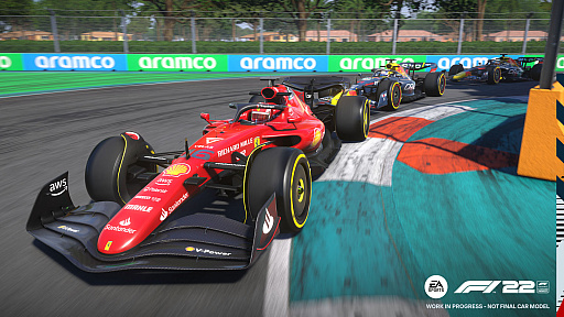 画像集#005のサムネイル/F1シリーズ最新作「F1 22」，7月2日に世界同時発売決定。初開催となったマイアミグランプリも収録