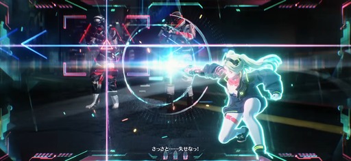 画像ギャラリー No.008のサムネイル画像 / 「鳴潮」，アニメ「サイバーパンク: エッジランナーズ」のレベッカの実戦トレイラーを公開。新星5共鳴者として登場し，無料で入手できる