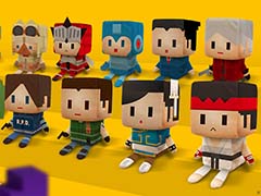 カプコン,6月に予約受付&販売を開始したグッズ情報を公開。キャラクターをボクセルタッチで表現したぬいぐるみが登場