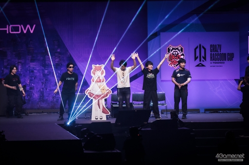画像集 No.005のサムネイル画像 / 「CRカップ×TGS2023」フォトレポート。プロゲーマーと人気ストリーマーが「ストリートファイター6」で激戦を繰り広げた