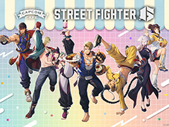 「ストリートファイター6」カプコンカフェと12月20日からコラボ。カフェの準備をしているキャラクターたちのメインビジュアルを公開