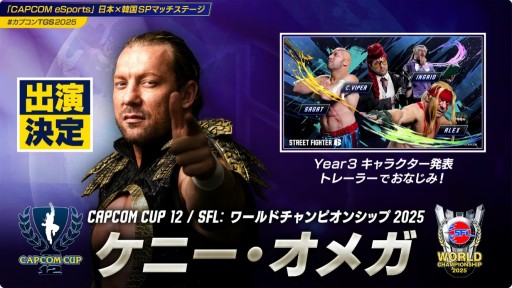 ꡼ No.004Υͥ / CAPCOM CUP 12סSFLɥեʥפδå䤬1010˳ϡ辡Υ饤ֻİͭˡTGS2025
