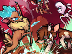 動物対戦格闘「Them's Fightin' Herds」,日本語版をSwitchとPS4に向けて2022年秋リリースへ。シーズンパス付きの“Deluxe Edition”も