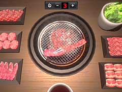 気の済むまで肉を焼ける「焼肉シミュレーター」,オンライン対戦モードを実装する大型アップデートを発表