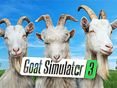 「Goat Simulator 3」がついにSteamで配信開始。メディアの評価やコメントを収めたアコレードトレイラー公開