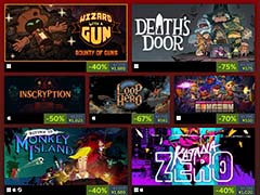 「Inscryption」が50%オフ,「Terra Nil」が25%オフ。Devolver Digital「Steamスプリングセール」を3月22日まで開催