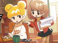 ゲーム開発に情熱を注ぐ2人の女性クリエイターの物語。PC/Switch向けADV「GOODBYE WORLD」本日リリース