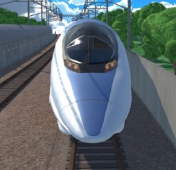 画像集 No.001のサムネイル画像 / 「デジプラコレクション まるごと鉄道！」ピックアップガチャに新車両“山陽新幹線500系”が登場