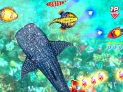 「釣りスピリッツ 釣って遊べる水族館」,アミで魚を捕まえる新モードを追加。毎月違うサメが登場する「サメ祭り」も2024年1月から開催