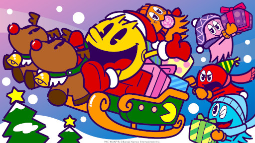画像集 No.001のサムネイル画像 / 「パックマン」，Twitterでクリスマスキャンペーンを12月24日から開催
