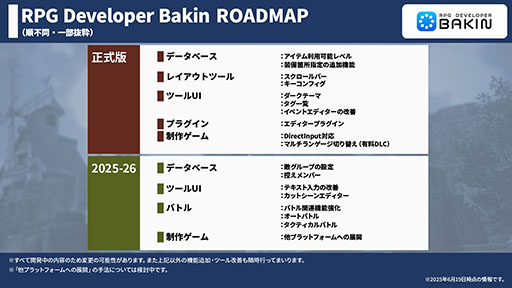 ꡼ No.002Υͥ / ġRPG Developer BakinסФǤ828Steamǥ꡼ǰμ»ܤ餫