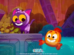 猫と魚の友情を描く協力型アクションADV「River Tails: Stronger Together」,アーリーアクセス版をSteamでリリース