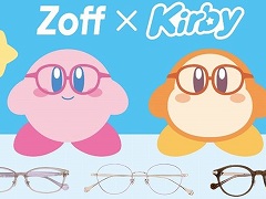 メガネブランド「Zoff」と「星のカービィ」がコラボ。アイウェアコレクション“Zoff×Kirby”先行予約受付がスタート