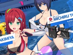 “閃乱カグラ”のハニパレが贈る完全新作「ドルフィンウェーブ」先行インプレッション。ジェットバトルに青春をかける少女達の物語