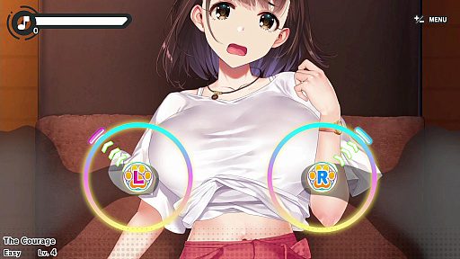 画像集#002のサムネイル/マッサージリズムゲーム「ビートリフレ」がSteamで配信。Switch向け「マッサージフリークス」から名称などを変えてのリリースに