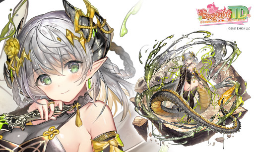 画像集 No.003のサムネイル画像 / スマホアプリ版「モンスター娘TD」のサービス開始日が10月25日に決定。事前登録者数は15万人を突破，幻獣石3000個を配付へ