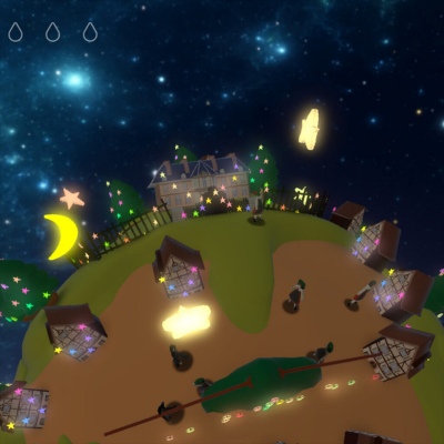 画像集#021のサムネイル/自分の描いた絵が惑星をテラフォーミングしていく。AIによる絵の判定がハプニングを生み出す「TOYFORMING」プレイレポート