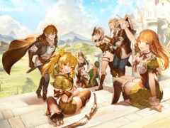 スマホ向けビジュアルノベルRPG「ブラウンダストストーリー」事前登録を受付中