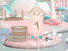 空飛ぶクジラの上で送るスローライフ。「WITH: Whale In The High -空とぶ夢色くじら-」,6月29日に配信スタート